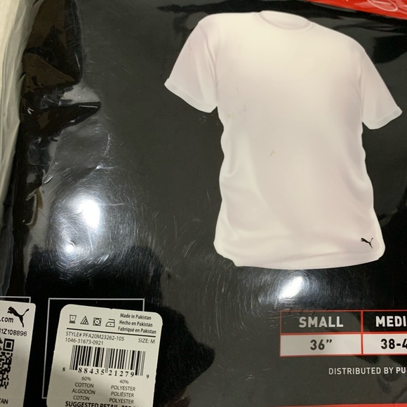 3 pack Puma men T-shirt - Picture 5 of 5